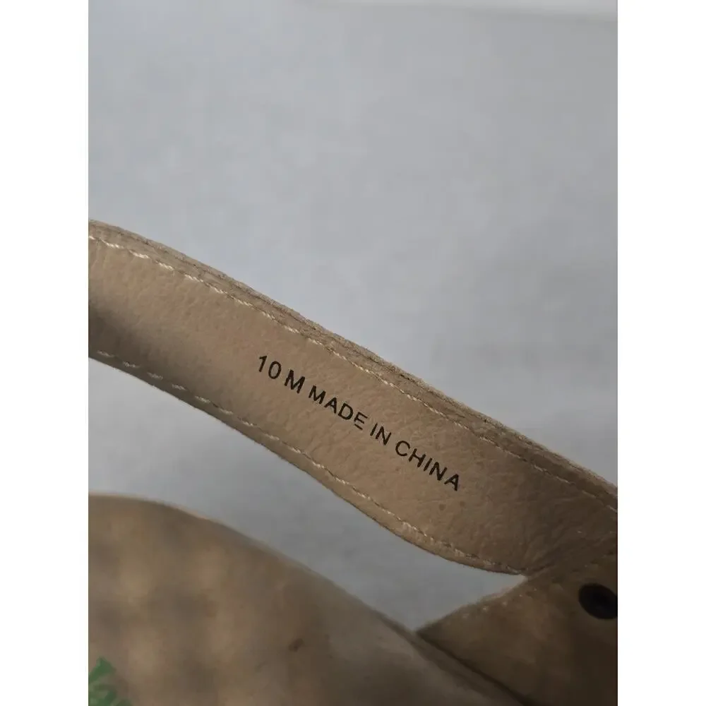Jambu Ruby Sandal Women's Sandal Light Tan Size 10 EXCELLENT Pre-loved Condition